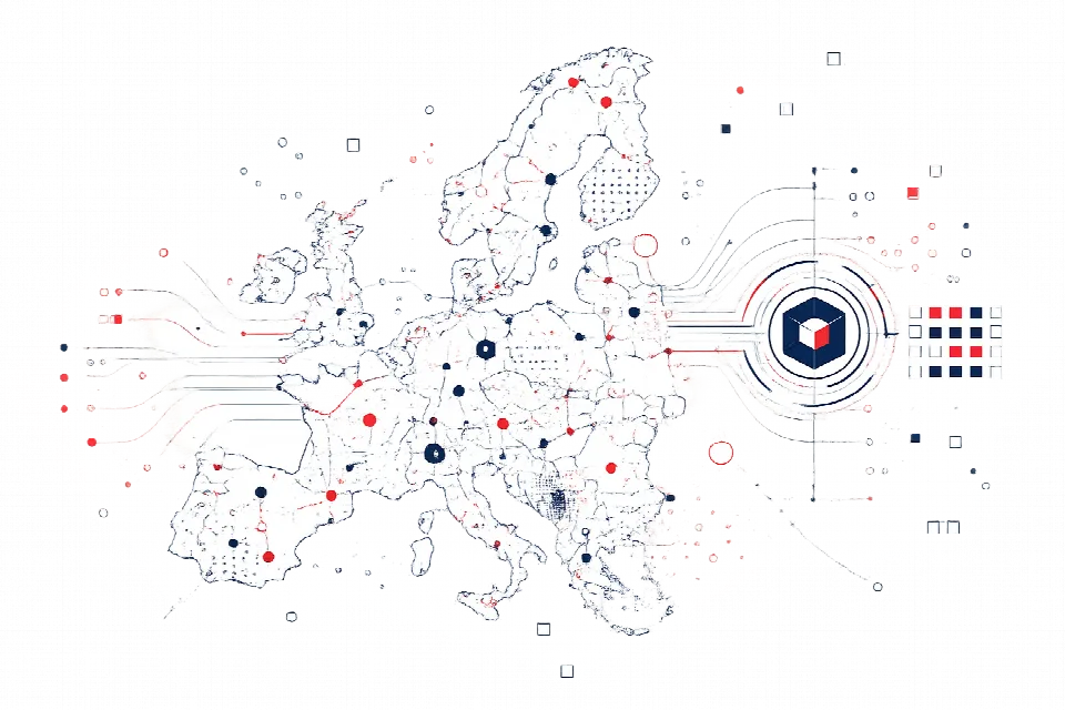 European market network showing local demand and connected advertising markets.